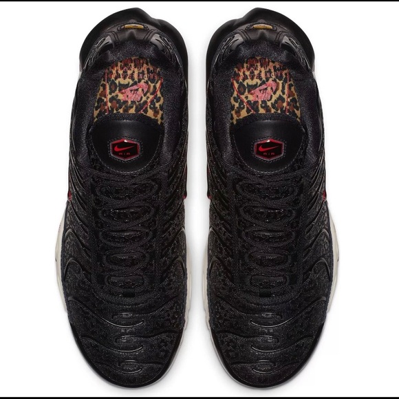 Nike Air Max Plus TN black leopard wmns 7.5 - Picture 3 of 5